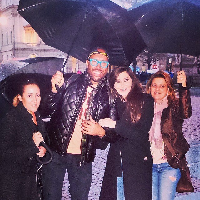 Elissa at Milano Fashion Week